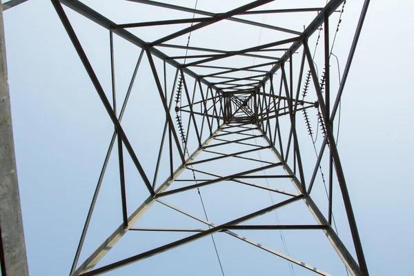 Power transmission tower — Stockfoto