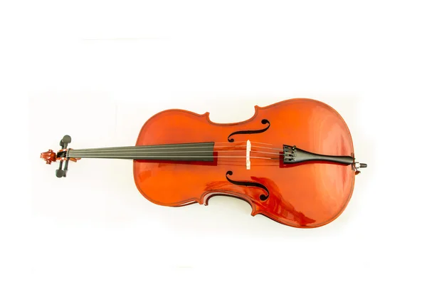 白を基調としたヴァイオリン分離 — ストック写真