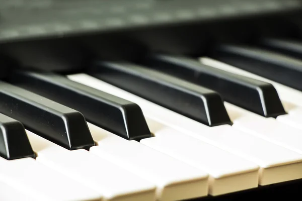 Tangentbord piano — Stockfoto