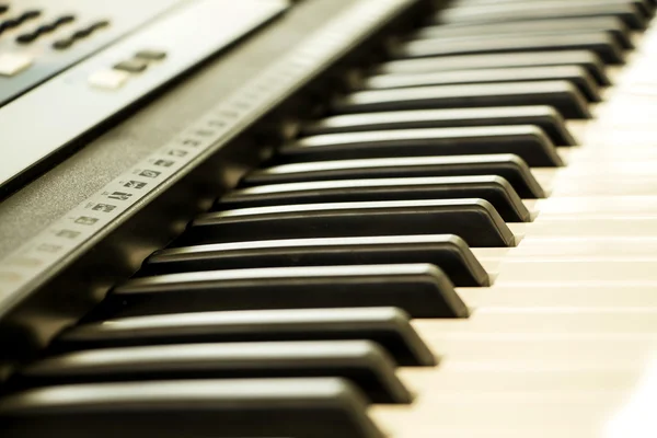 Toetsenbord piano — Stockfoto