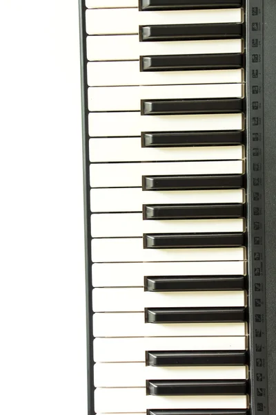 Tangentbord piano — Stockfoto