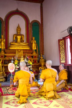 din adamları konferansta yeni Budist koordinasyon töreni