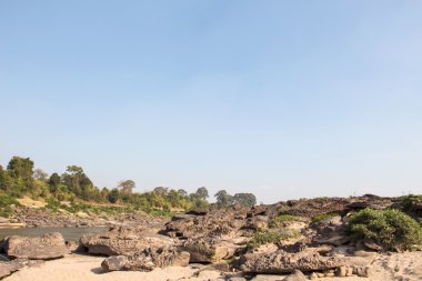 sam-pan-bok Büyük Kanyon, şaşırtıcı mekong Nehri içinde kaya, taş
