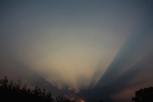 Небо закат, восход солнца — стоковое фото