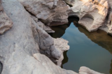 sam-pan-bok Büyük Kanyon, şaşırtıcı mekong Nehri içinde kaya, taş