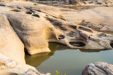 sam-pan-bok Büyük Kanyon, şaşırtıcı mekong Nehri içinde kaya, taş