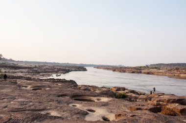 sam-pan-bok Büyük Kanyon, şaşırtıcı mekong Nehri içinde kaya, taş