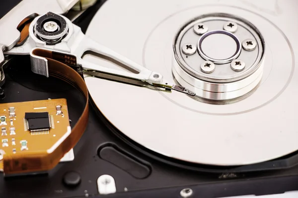 Hard drive close up — Stock Photo, Image