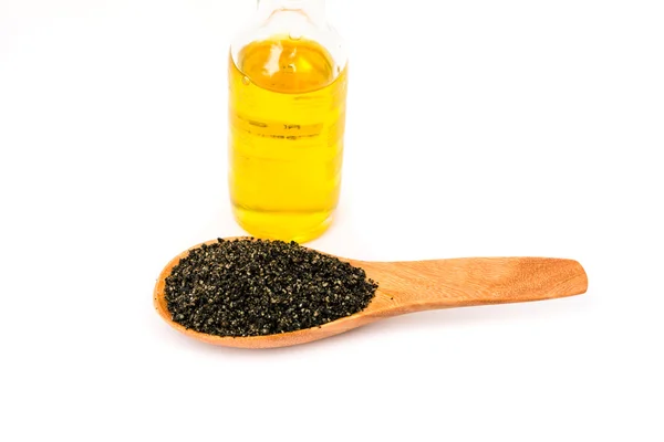 Olej sezamowy — Zdjęcie stockowe
