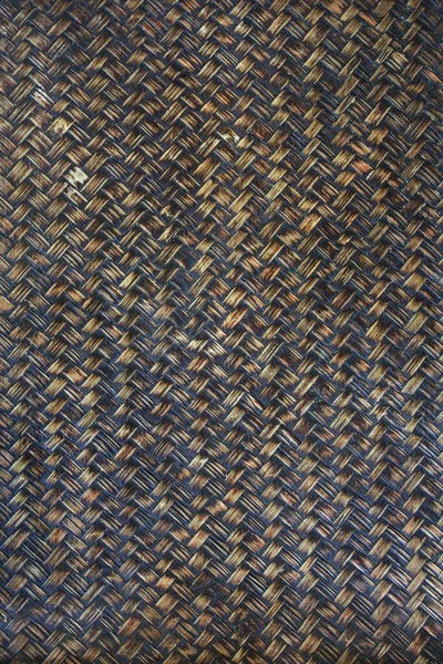 Brown Black Wicker Texture Background — 스톡 사진