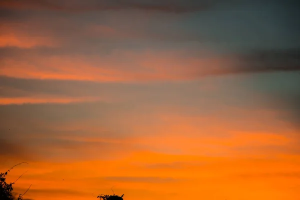 Sonnenuntergang Sonnenaufgang Mit Wolken — Stockfoto