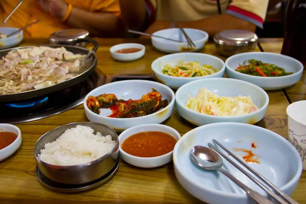 Osam Korean Food Close View Obrazek Stockowy