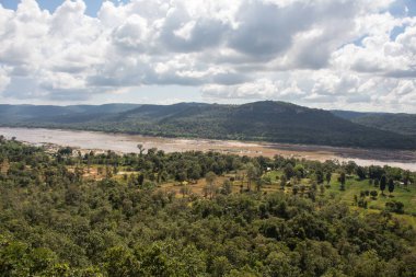 phatam Milli Parkı ile Tayland mekong Nehri