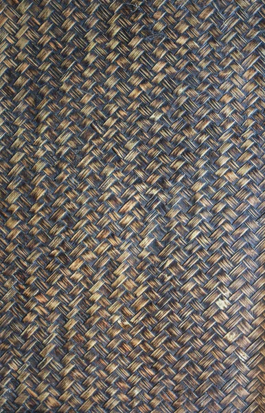 Traditional Woven Wood Rattan Pattern Nature Texture — 스톡 사진