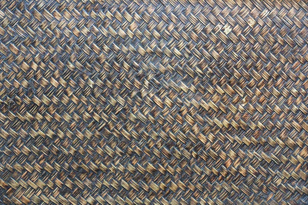Tradizionale Tessuto Legno Rattan Modello Natura Texture — Foto Stock