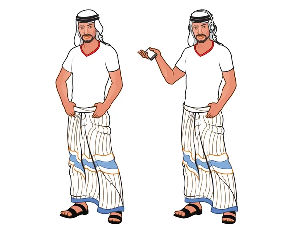 Арабські красенем — стоковий вектор