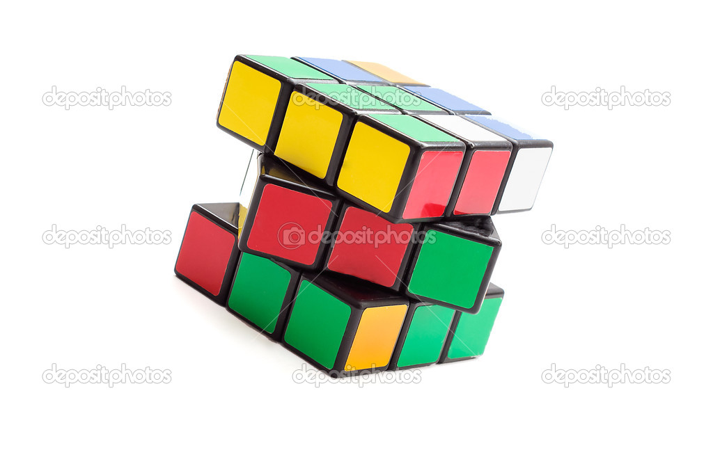 Cubo rompecabezas Ilustración de stock #23397512 de ©kimmik