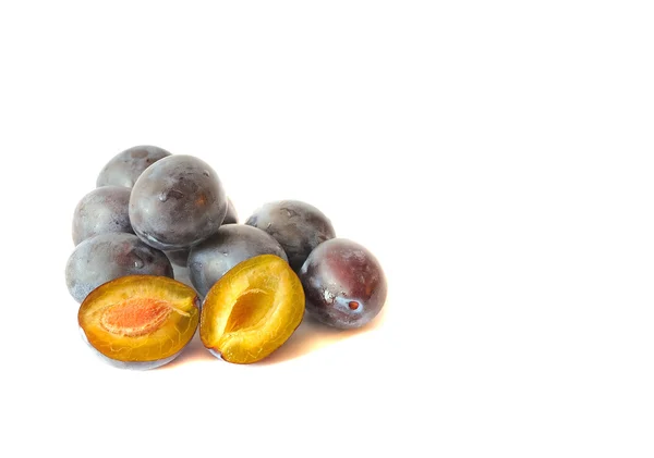 Ameixas. frutos — Fotografia de Stock
