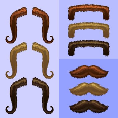 Mustaches clipart