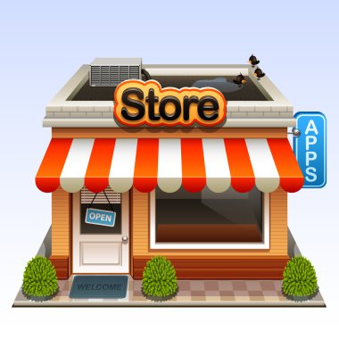 Shop icon clipart