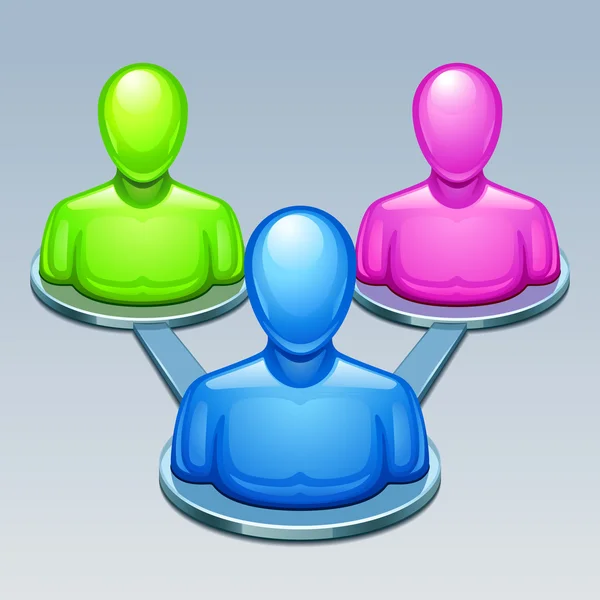 User group icon — Stock Vector