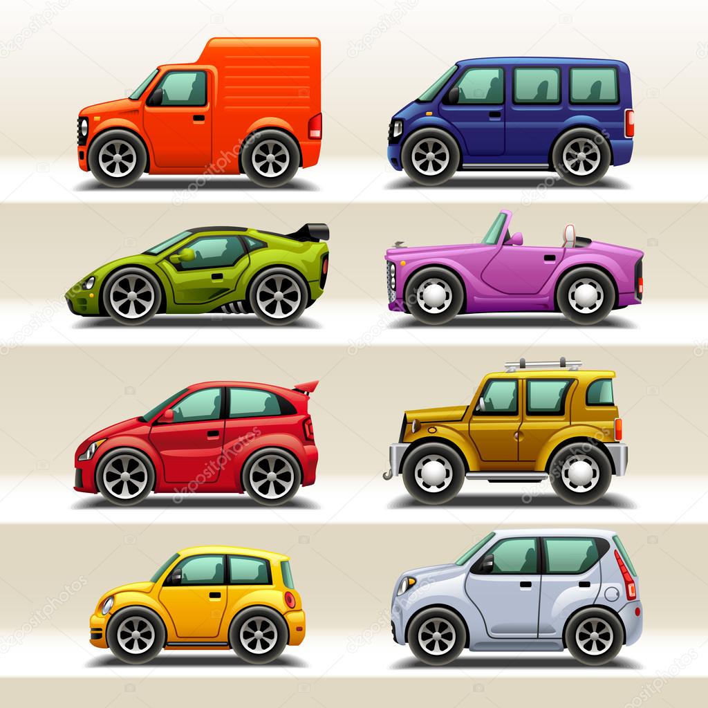 Set di icone auto