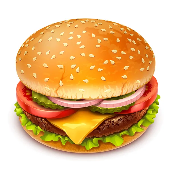 Hamburger icon — Stock Vector