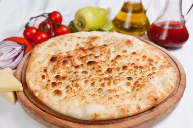 sarımsak focaccia pizza