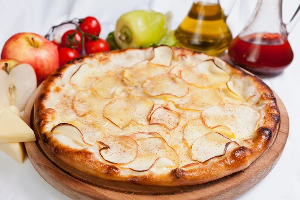 Pizza de frutas — Fotografia de Stock