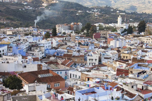 Veduta della città blu di Medina Chefchaouen, Marocco — Foto Stock