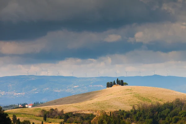 Landschaft in der Toskana, Italien — Stockfoto