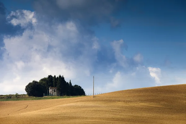 Paisaje en el campo de Tose.net, Italia — Foto de Stock