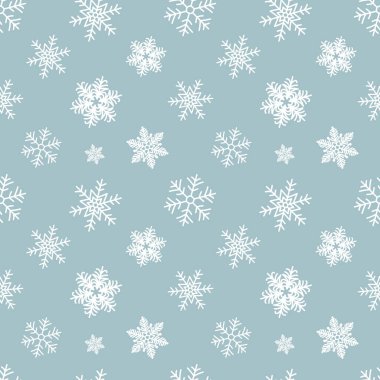 Kar Gölleri Noel Tatili Kış Kusursuz Vektör Deseni