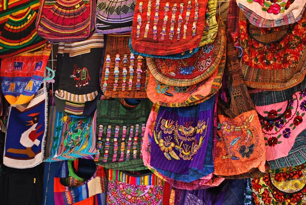 Мексиканські традиційні сумки — стокове фото