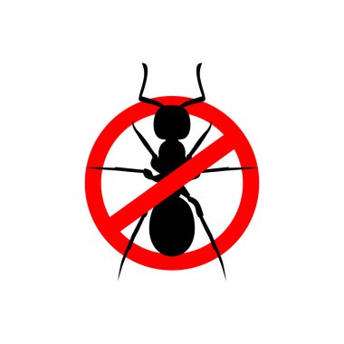ant ban vektör illüstrasyon logosu şirketinizi tasarlıyor