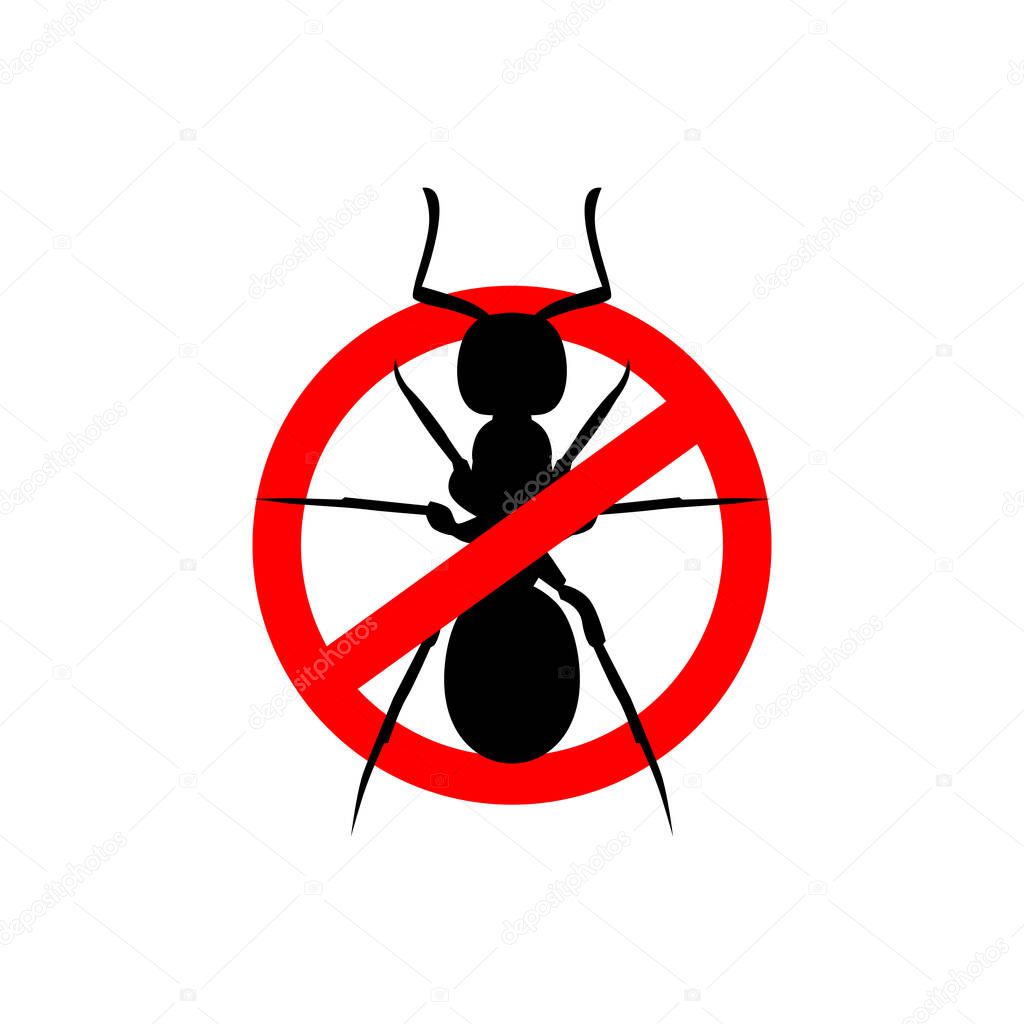 ant ban vector illustration logo design your company