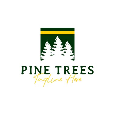 Pine Forest İlham İlham Logosu Şirketinizi tasarladı
