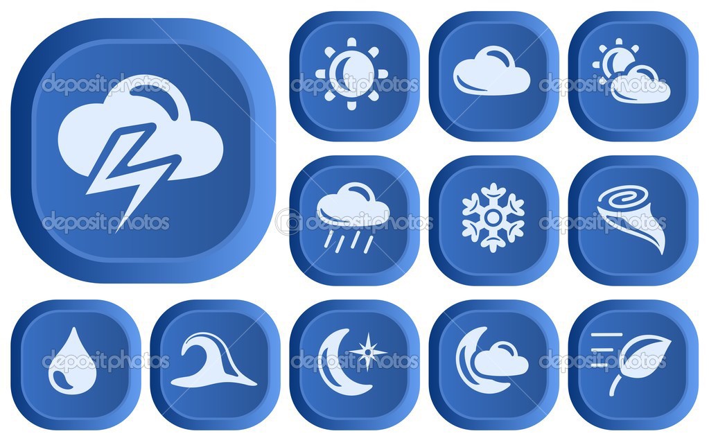 Weather buttons