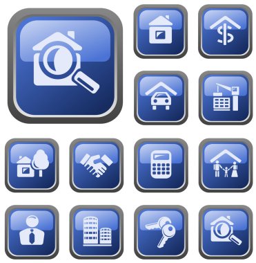 Gayrimenkul düğmeleri