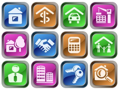 Gayrimenkul düğmeleri