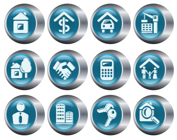 Real estate buttons