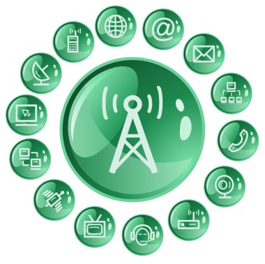 iletişim düğmeleri