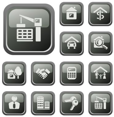 Gayrimenkul düğmeleri