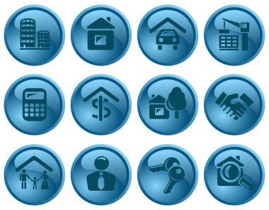 Gayrimenkul düğmeleri