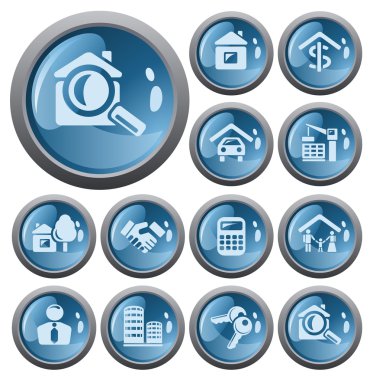 Gayrimenkul düğmeleri