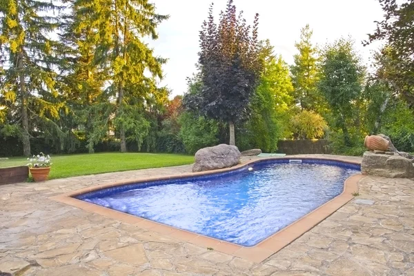 Piscine et piscine Photo De Stock