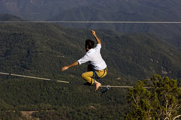 Camminatore di funamboli — Foto Stock