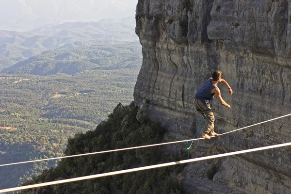 Highline — Stok fotoğraf