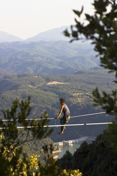 Highline in Tavertet — Stockfoto