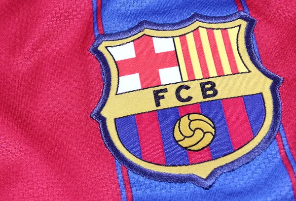 Football Club Barcelona Crest — Stock Photo, Image